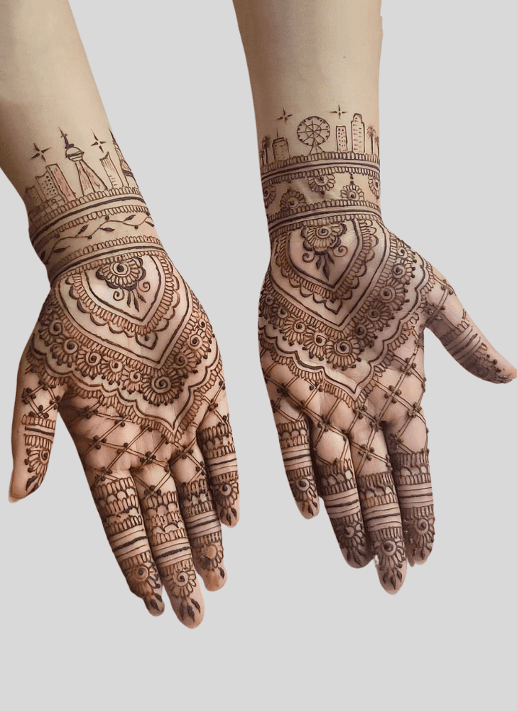 Shapely Intricate Henna Design