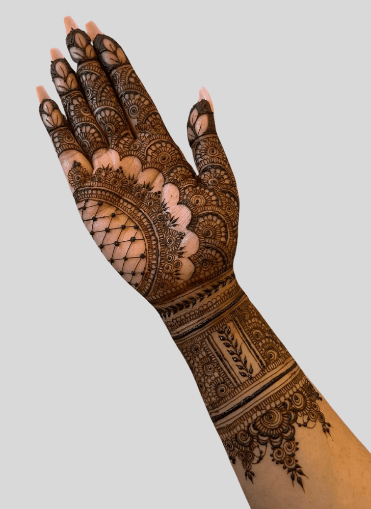 Wonderful Intricate Mehndi Design