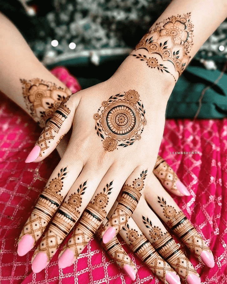 Delightful Ireland Henna Design