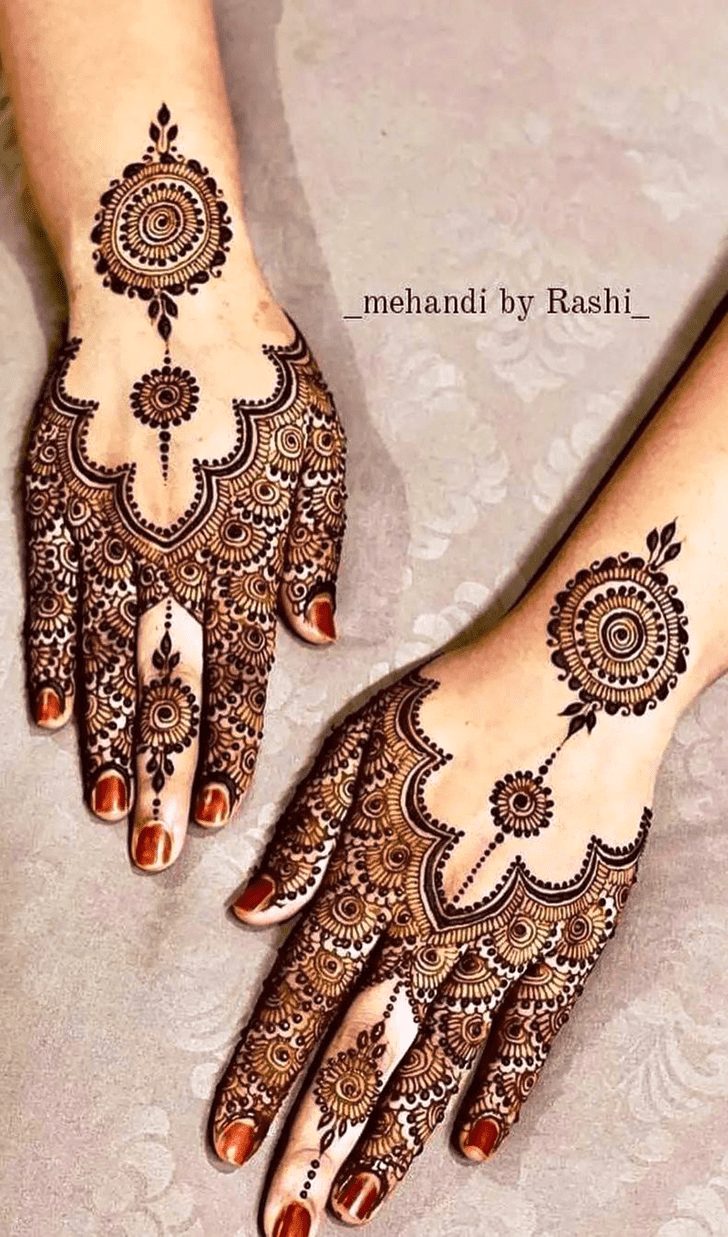 Fascinating Italy Henna Design