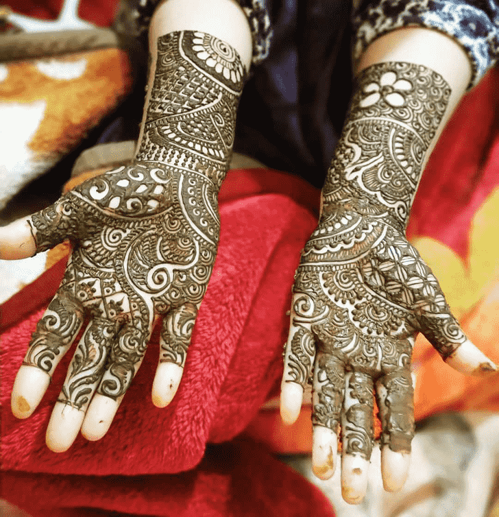 Bewitching Jaipur Henna Design