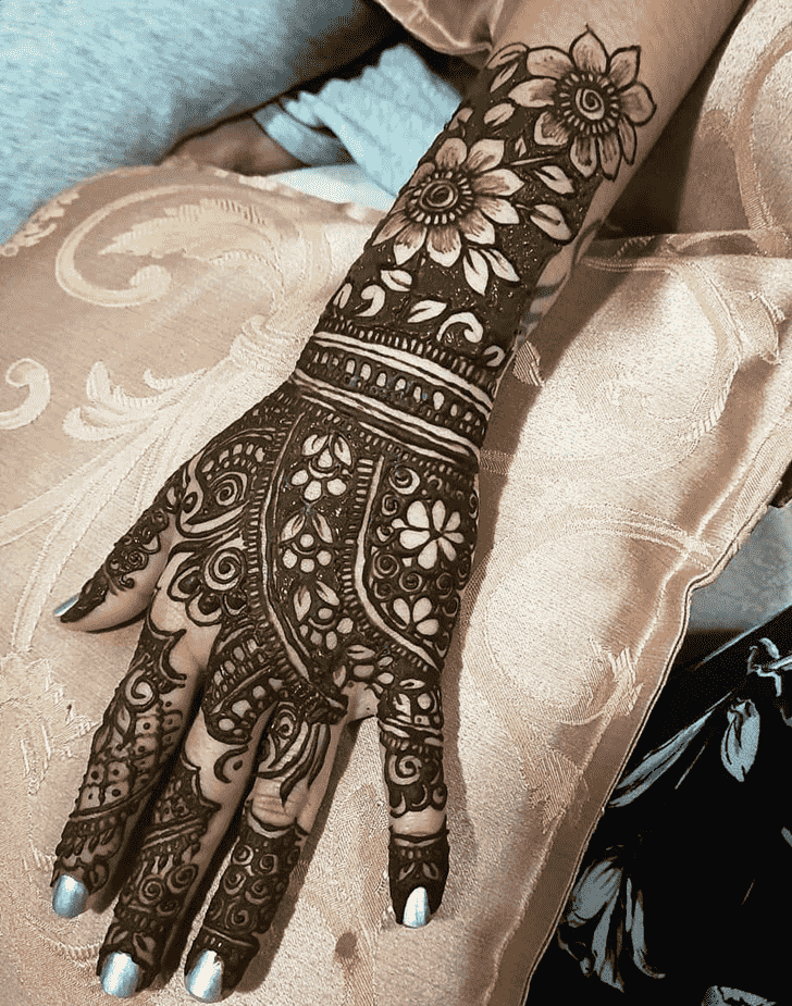 Captivating Jaipur Henna Design