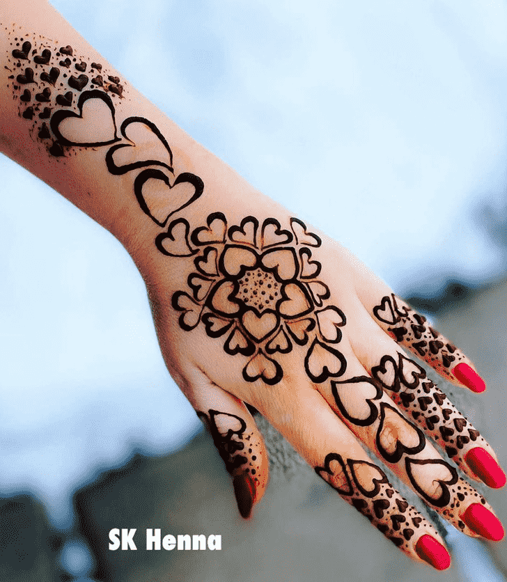 Dazzling Jaipur Henna Design