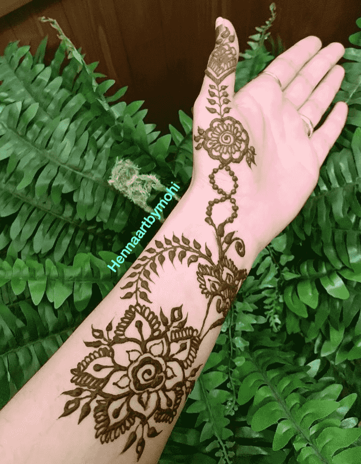 Delightful Jaipur Henna Design
