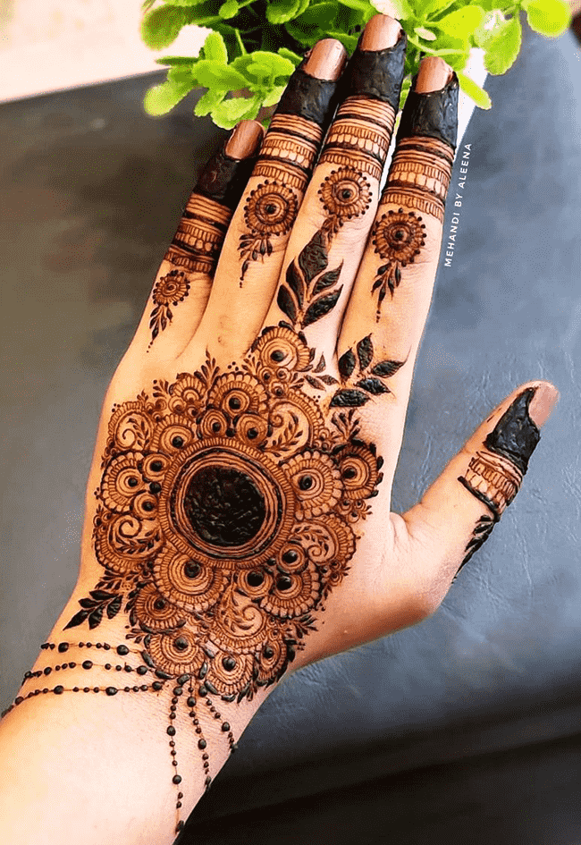 Beauteous Janakpur Henna Design