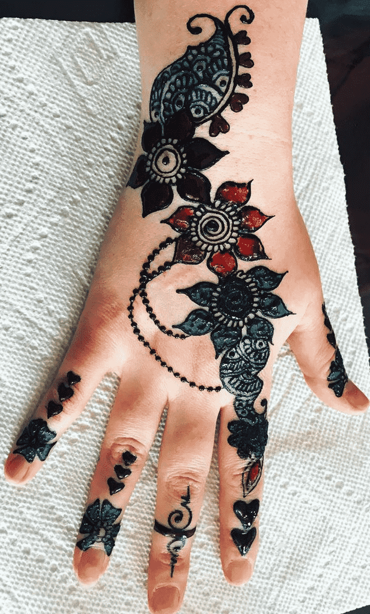 Good Looking Jewellery Henna Design