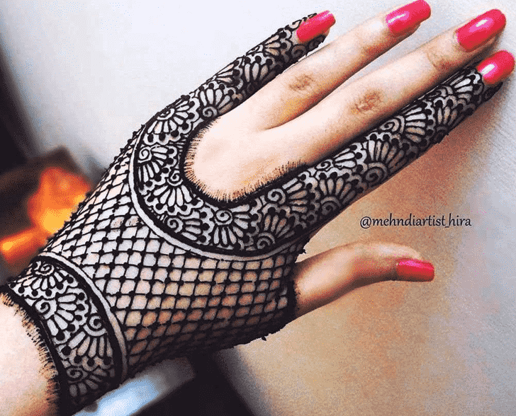 Superb Jewellery Henna Design