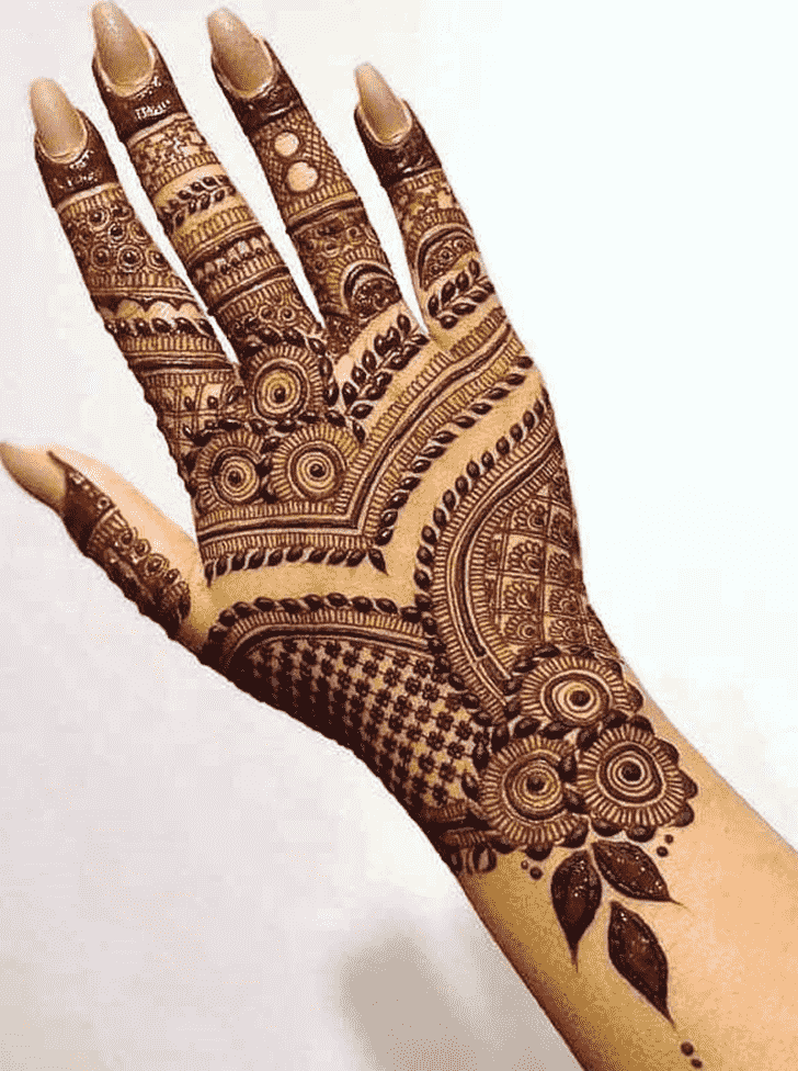 Wonderful Jewellery Mehndi Design