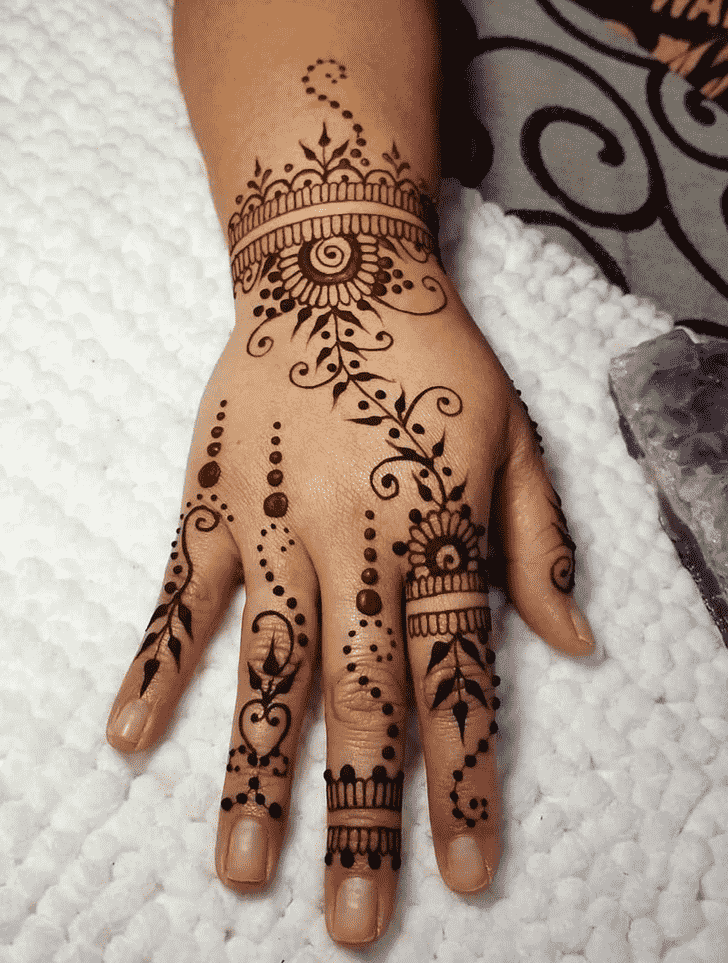 Gorgeous Jewelry Henna Design