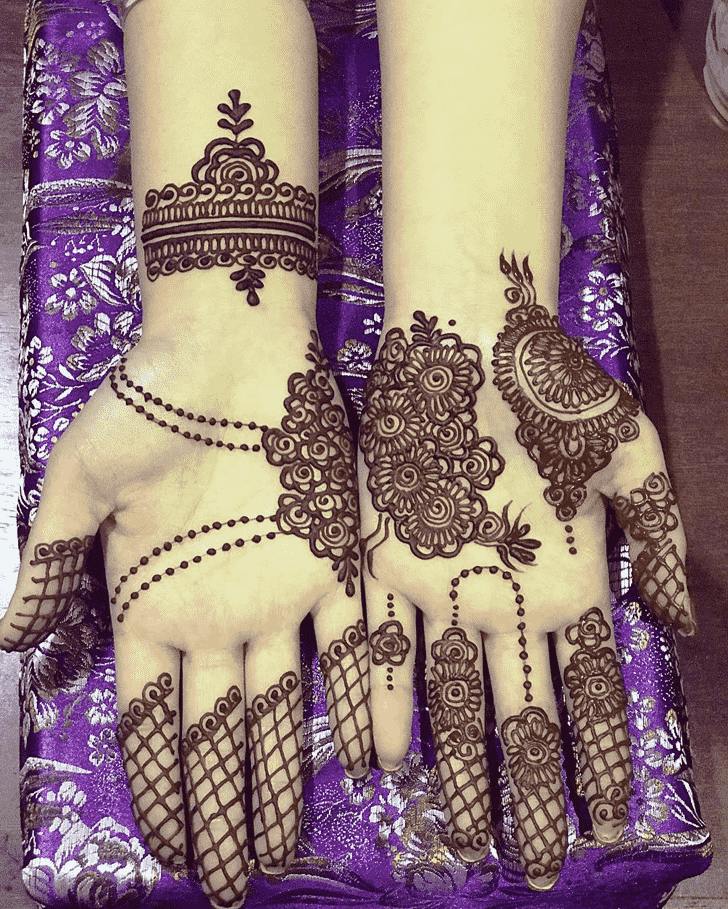 Lovely Jewelry Mehndi Design