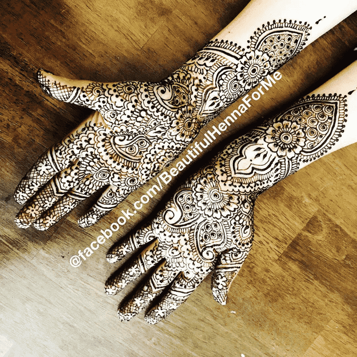 Refined Jewelry Henna Design