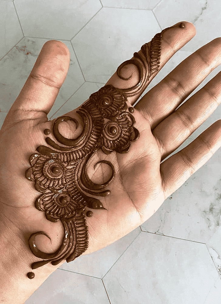 Angelic Jharkhand Henna Design