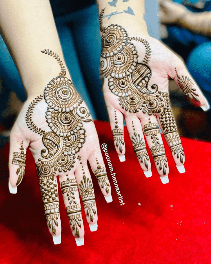 Magnetic Jharkhand Henna Design