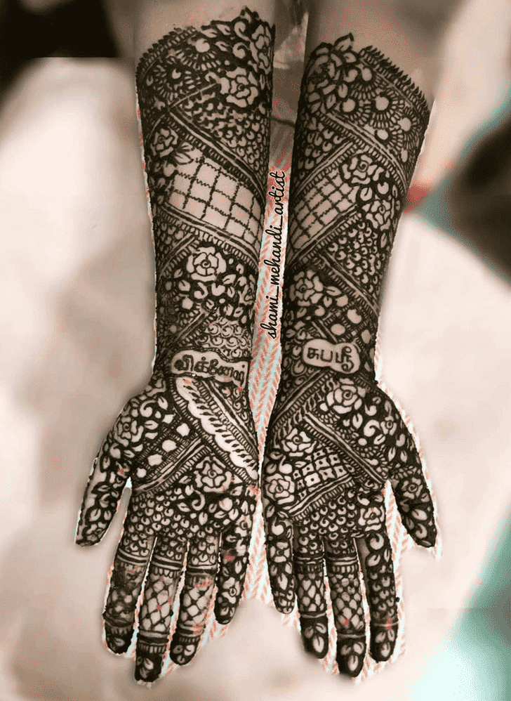 Mesmeric Jharkhand Henna Design