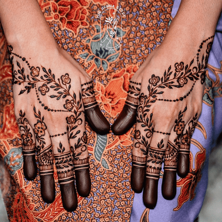 Resplendent Jharkhand Henna Design