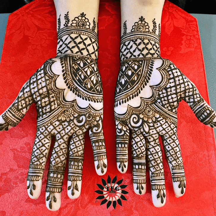 Splendid Jharkhand Henna Design