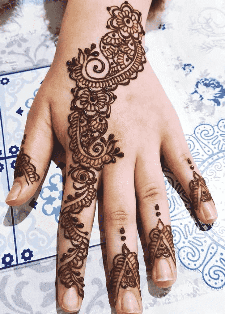 Wonderful Jharkhand Mehndi Design