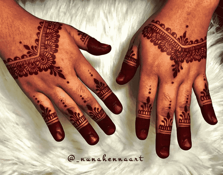 Alluring Jodhpur Henna Design