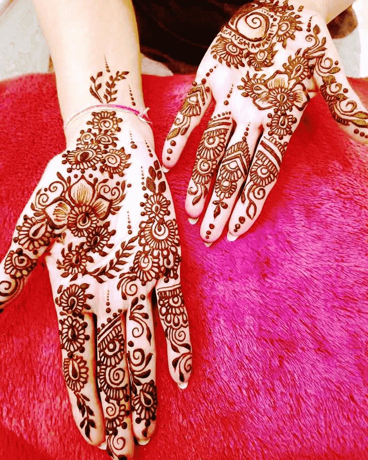 Appealing Jodhpur Henna Design