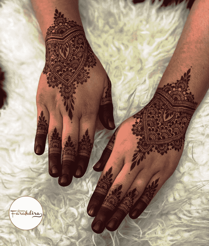 Dazzling Jodhpur Henna Design