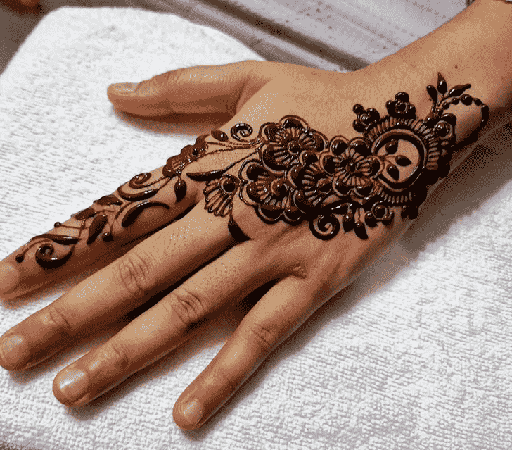 Arm Jodhpur Henna Design