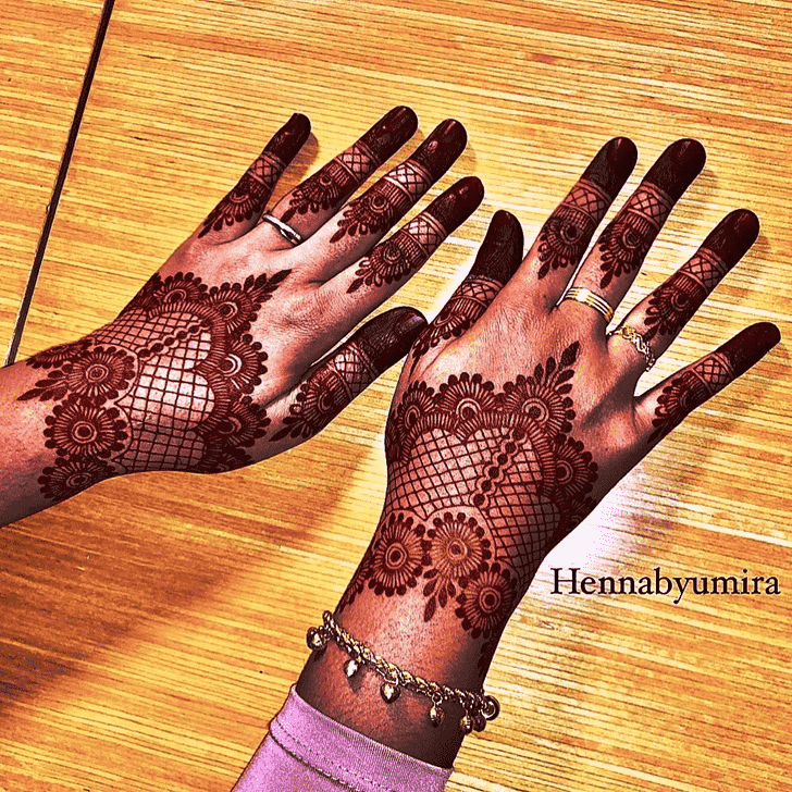 Elegant Jodhpur Henna Design