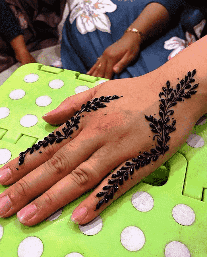 Exquisite Jodhpur Henna Design