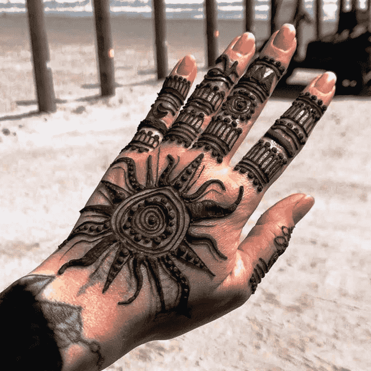 Awesome Jodhpur Henna Design