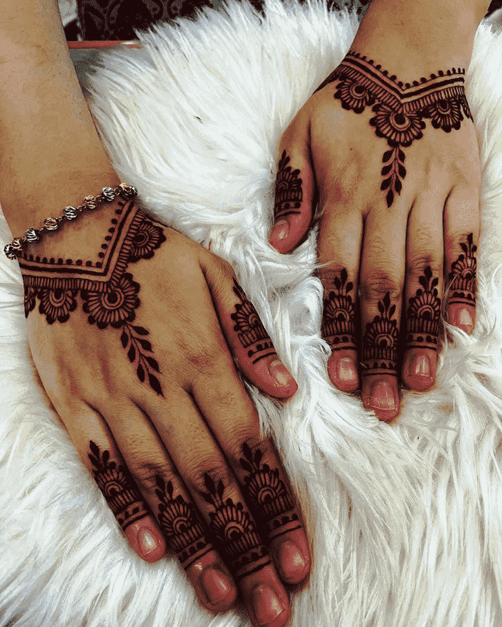 Marvelous Jodhpur Henna Design