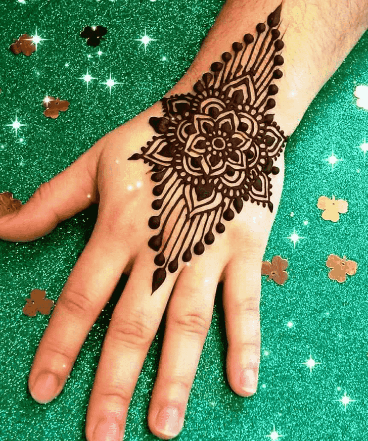 Refined Jodhpur Henna Design