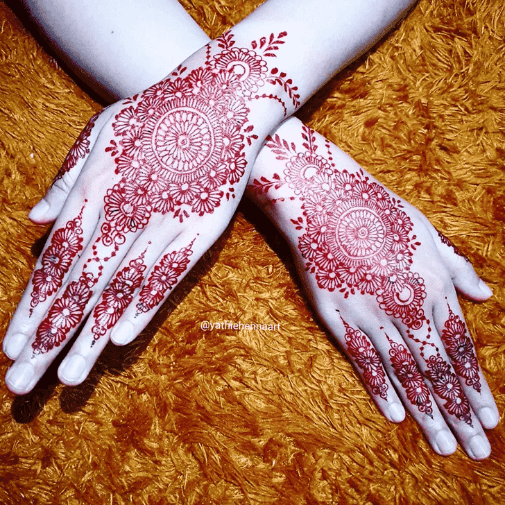 Splendid Jodhpur Henna Design