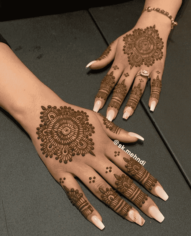 Excellent Kabul Henna Design