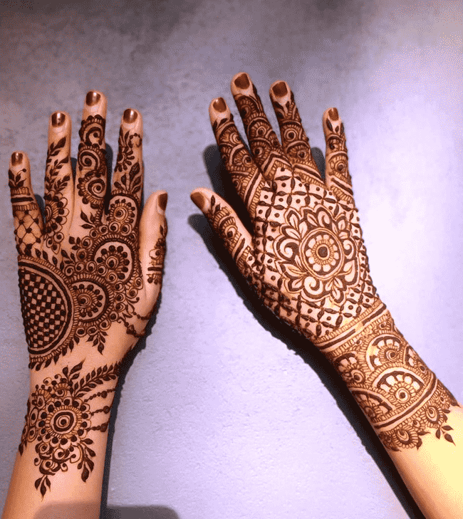 Magnificent Kabul Henna Design