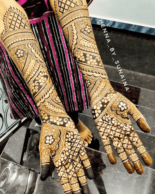 Ravishing Kabul Henna Design