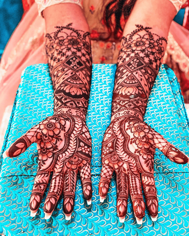 Stunning Kabul Henna Design