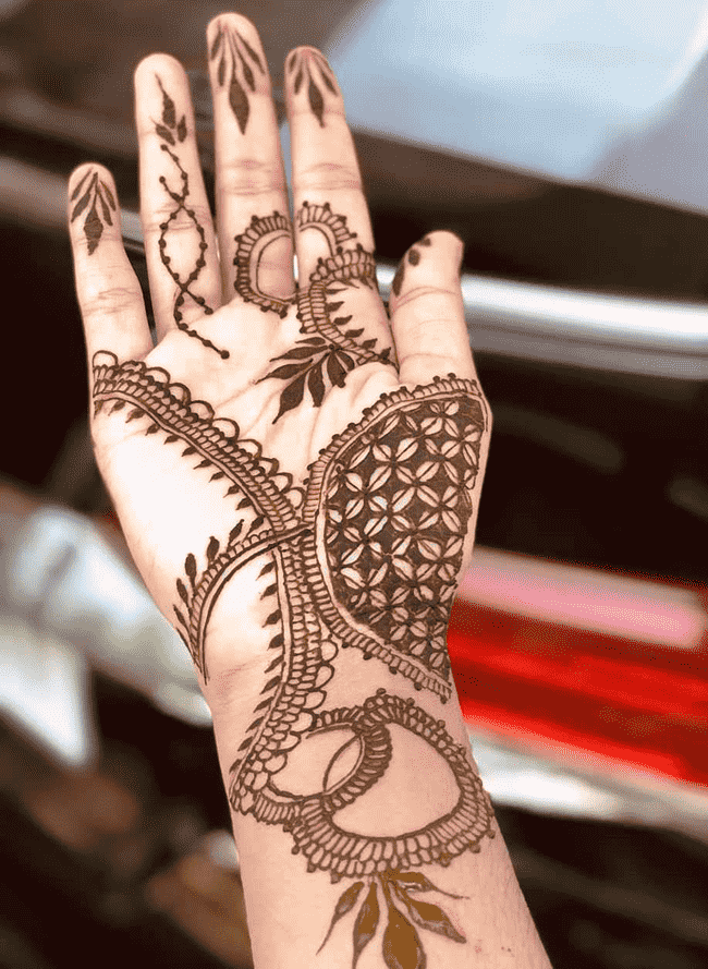 Beauteous Kandahar Henna Design