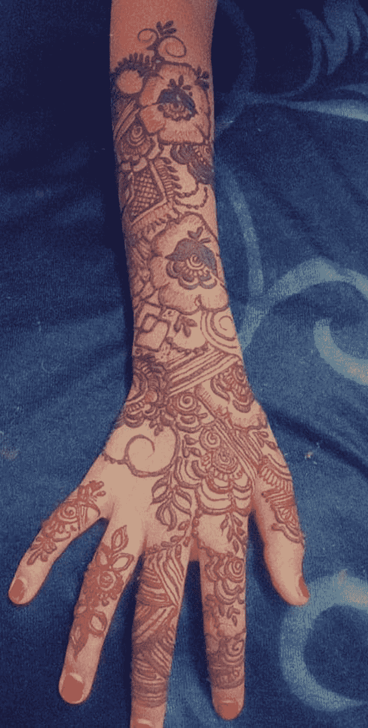 Classy Kanpur Henna Design