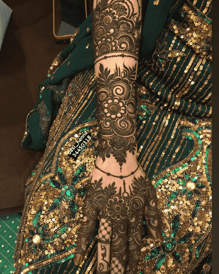 Slightly Kanpur Henna Design