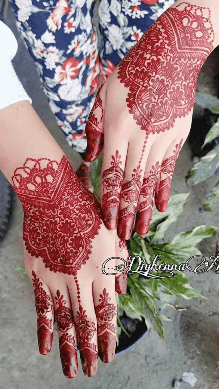 Stunning Kanpur Henna Design