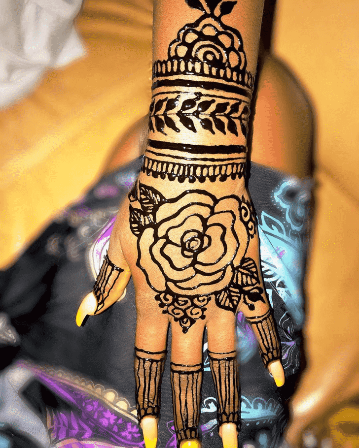 Magnificent Karnataka Henna Design