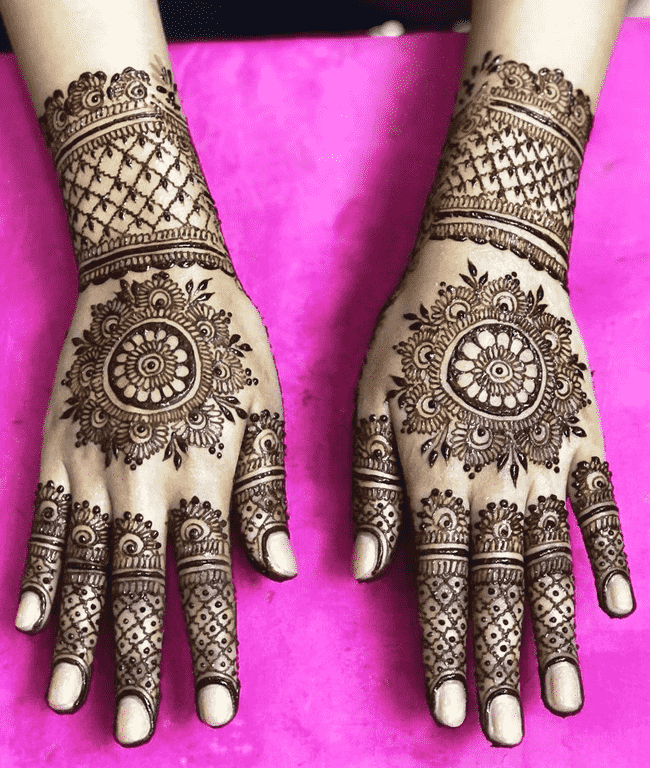 Arm Kasauli Henna Design