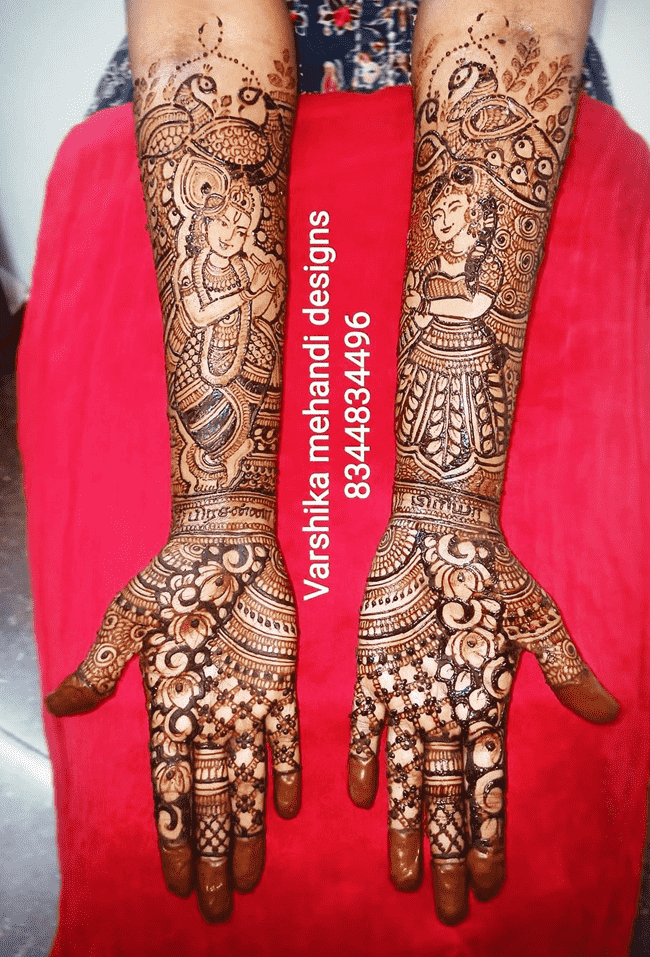 Wonderful Kasauli Mehndi Design