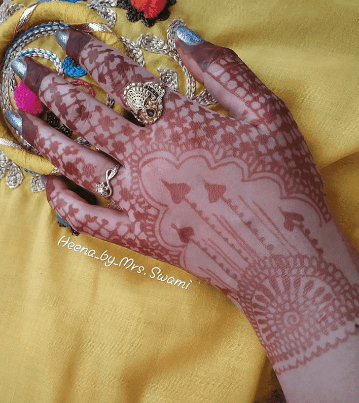 Appealing Kathmandu Henna Design