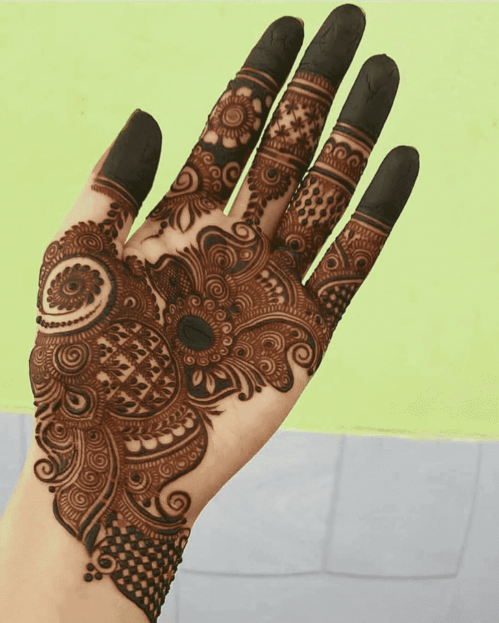 Captivating Kathmandu Henna Design