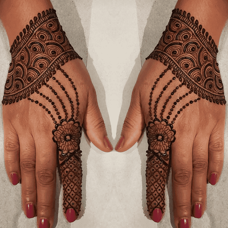 Fine Kathmandu Henna Design