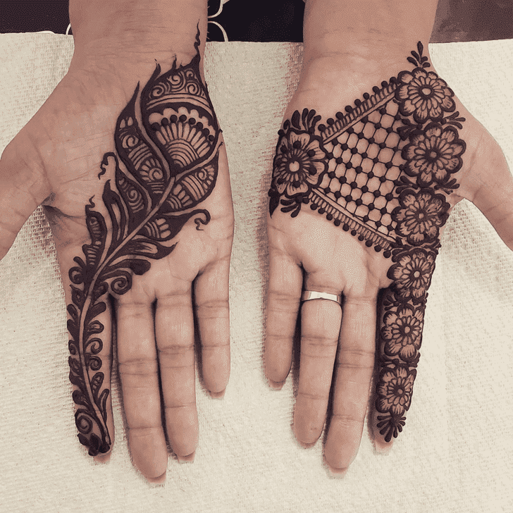 Lovely Kathmandu Mehndi Design