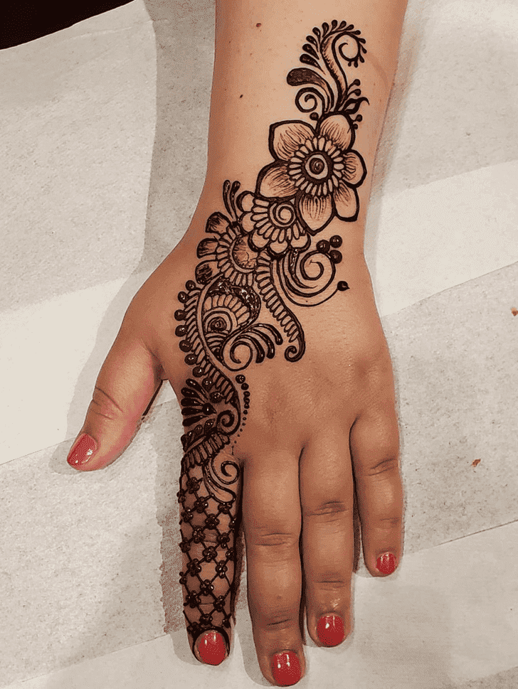 Pretty Kathmandu Henna Design