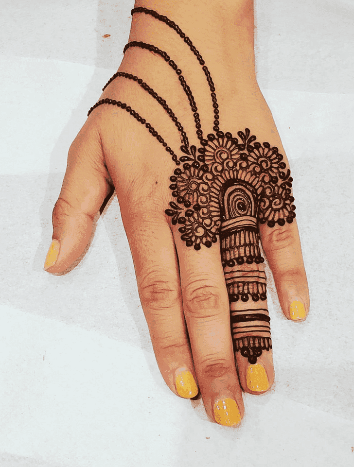 Radiant Kathmandu Henna Design