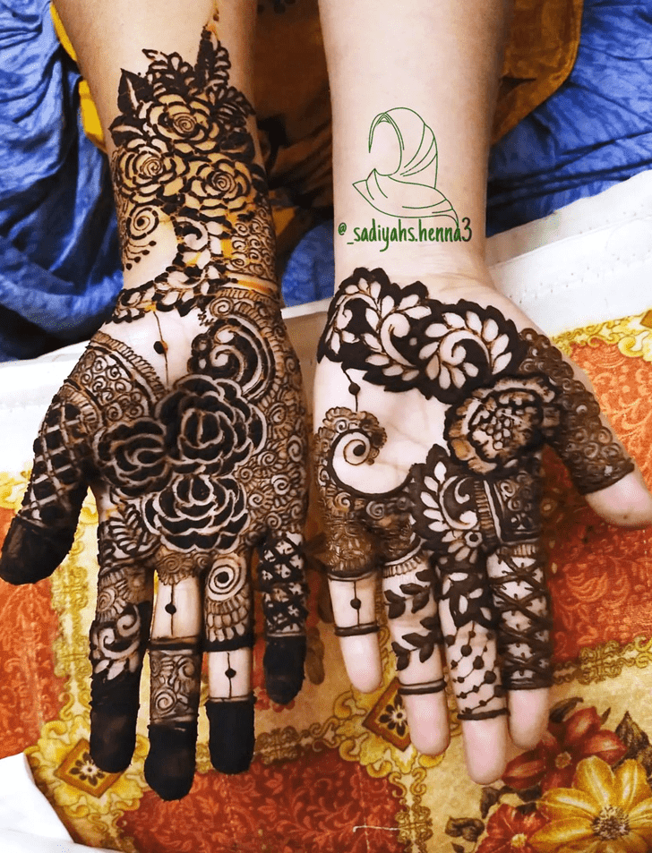 Appealing Khafif Henna Design