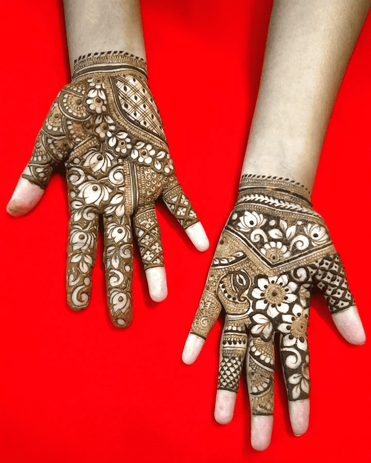 Beauteous Khafif Henna Design